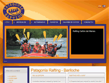 Tablet Screenshot of patagoniarafting.com